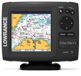 Lowrance Elite-5m Colour GPS Chartplotter 