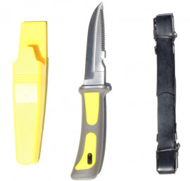 Mako Diving Knife with Sheath and Straps