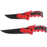 Red Handled Fillet Knife and Sheath