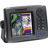 Lowrance HDS-5 Fish Finder GPS Chartplotter 5" Display
