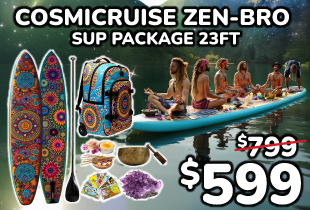 CosmiCruise Zen-bro SUP Package 23ft