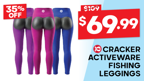 Cracker Activeware Fishing Leggings