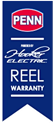 Warranty Badge - 10-Years Penn Hooker Reel Warranty