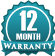 Warranty Badge - 12-Months