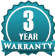 Warranty Badge - 3-Years