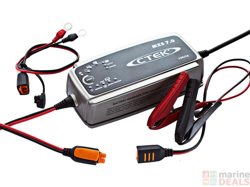 Buy CTEK MXS 7.0 12V-7A 8-Stage Battery Charger online at Marine-Deals 